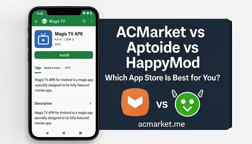 ACMarket vs Aptoide vs HappyMod Which App Store Is Best for You