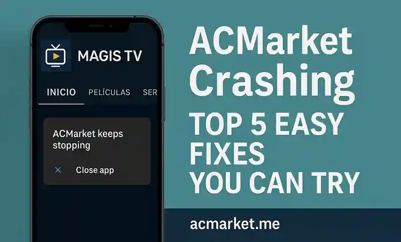 ACMarket Crashing Top 5 Easy Fixes You Can Try