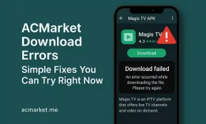 ACMarket Download Errors Simple Fixes You Can Try Right Now 