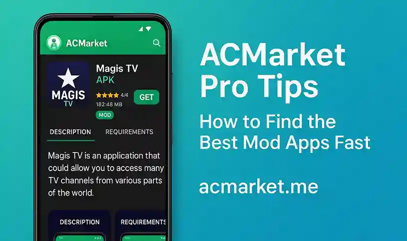 ACMarket Pro Tips How to Find the Best Mod Apps Fast