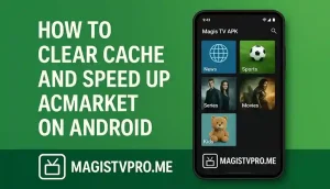 How to Clear Cache and Speed Up ACMarket on Android 

